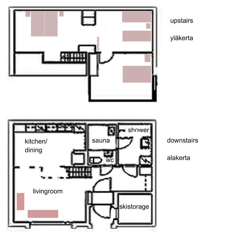 Apartment Saariselkae Eksteriør billede